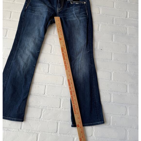 Miss Me Signature Boot Cut Medium to Dark Wash Denim Jeans sz 29 - Picture 6 of 6